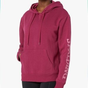 NWT Spalding Women's French Terry Hoodie with Logo, Size 1X (A6)